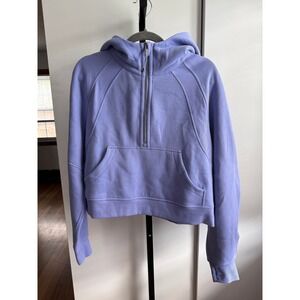 Lululemon Scuba Oversized Half-Zip Hoodie – Size M/L – Dark Lavender